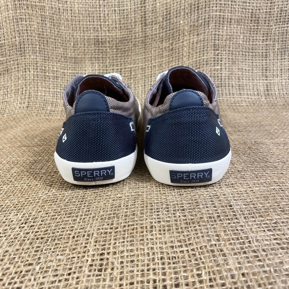 Sperry Top-Sider Shoes Bodie Brown Blue Men's 5.5 Women's size 7 - Picture 10 of 11